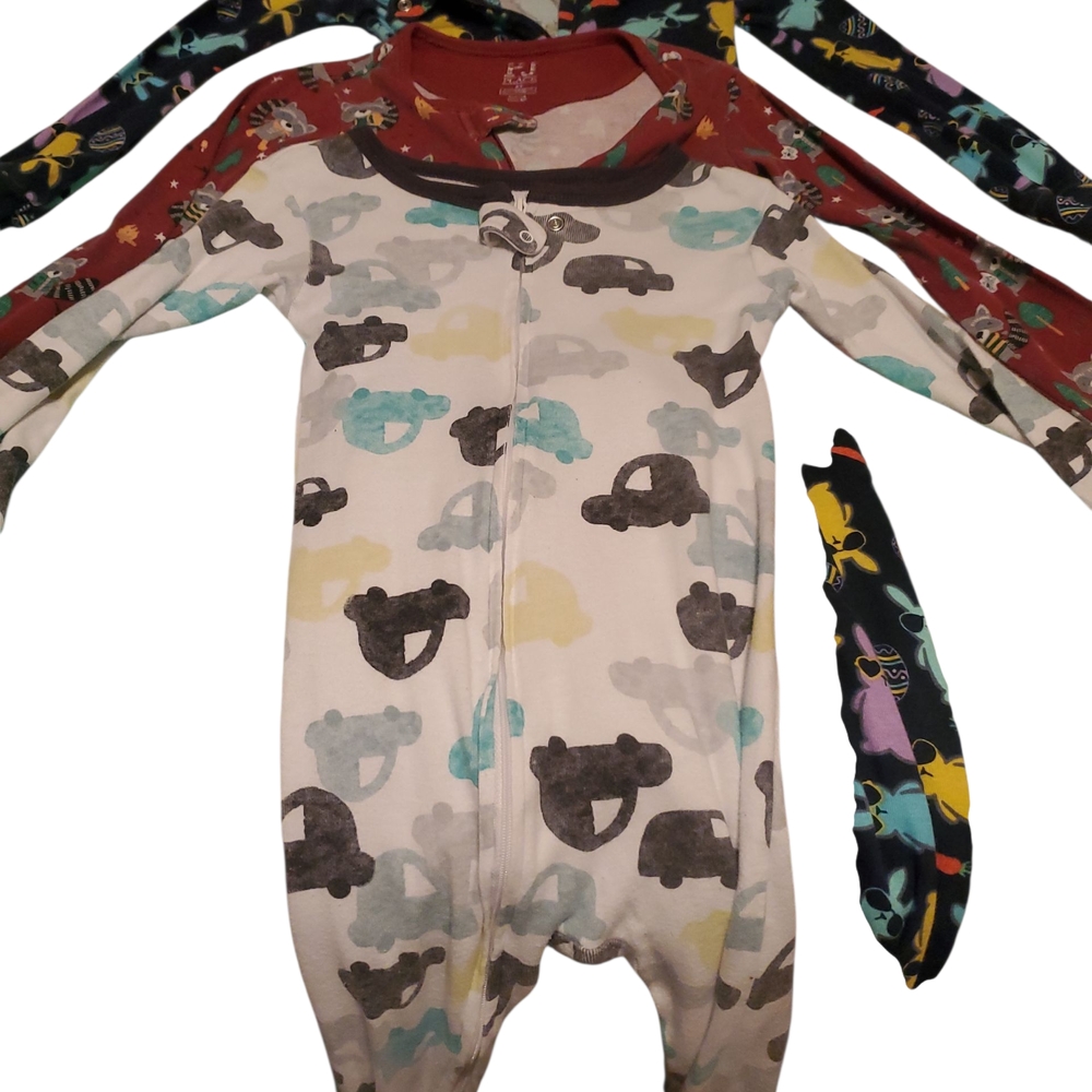 Bundle of PJs x3- Toddler 3T-Onesies Set-Carters- Childrens Place